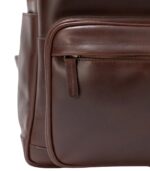 The Philos Vintage Brown Leather Backpack - Image 8