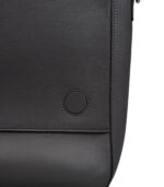 The Carismatico Grey Leather Messenger Bag - Image 8