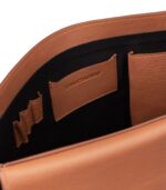 The Carismatico Brown Leather Messenger Bag - Image 9