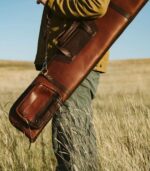 Double-Wrapped Leather Shotgun Case - Image 9