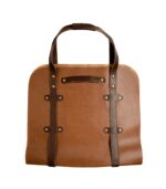 Full Grain Leather Wood Log Carrier - Image 9