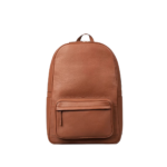 Brown Leather Backpack - Solvik