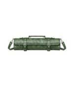 Genuine Leather Chef Knife Roll Bag with Rich Color