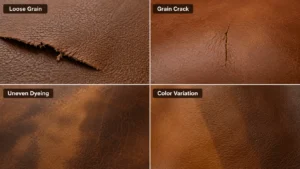 Common Manufacturing Defects in Leather