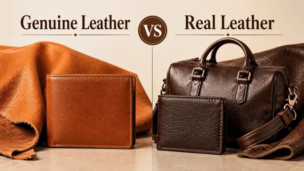 Genuine Leather vs Real Leather