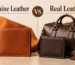 Genuine Leather vs Real Leather