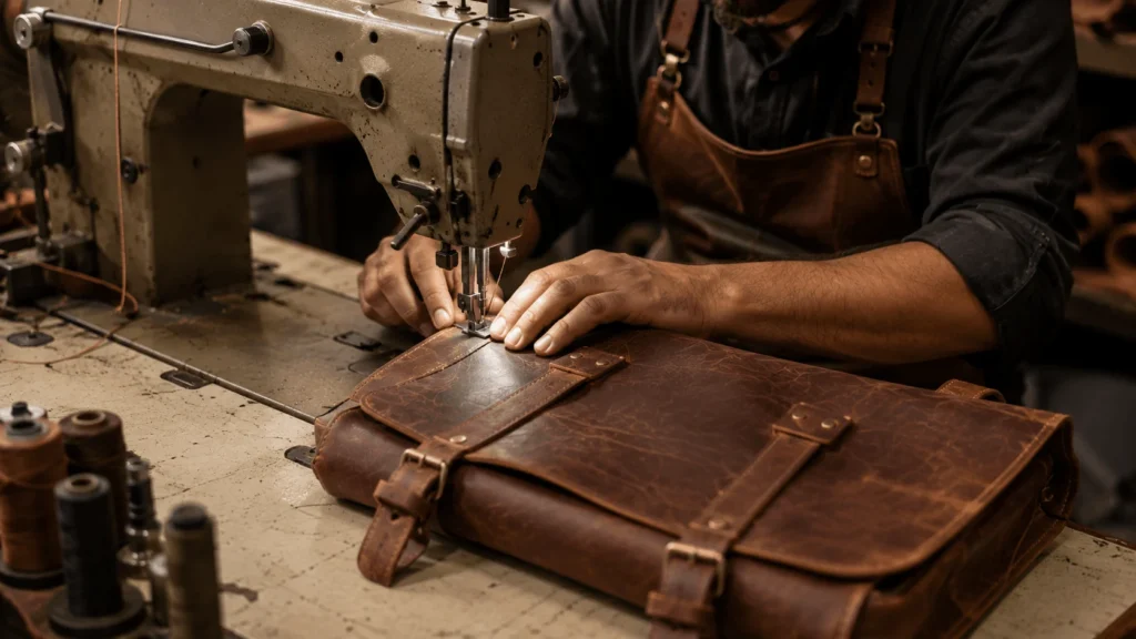 How Leather Bags Are Made