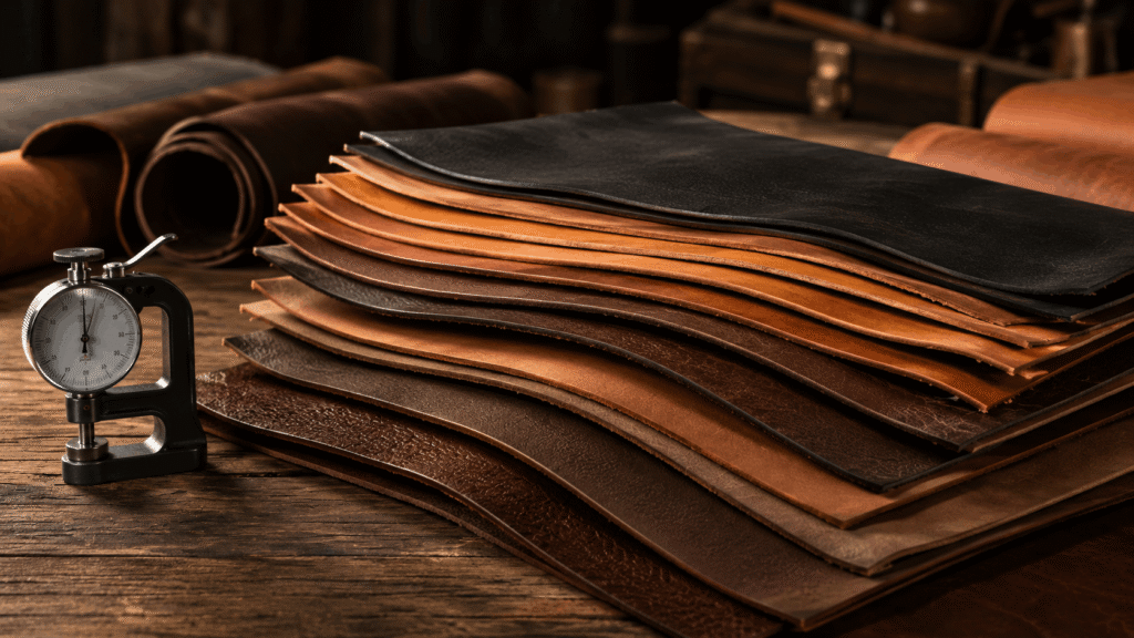 Leather Thickness Guide