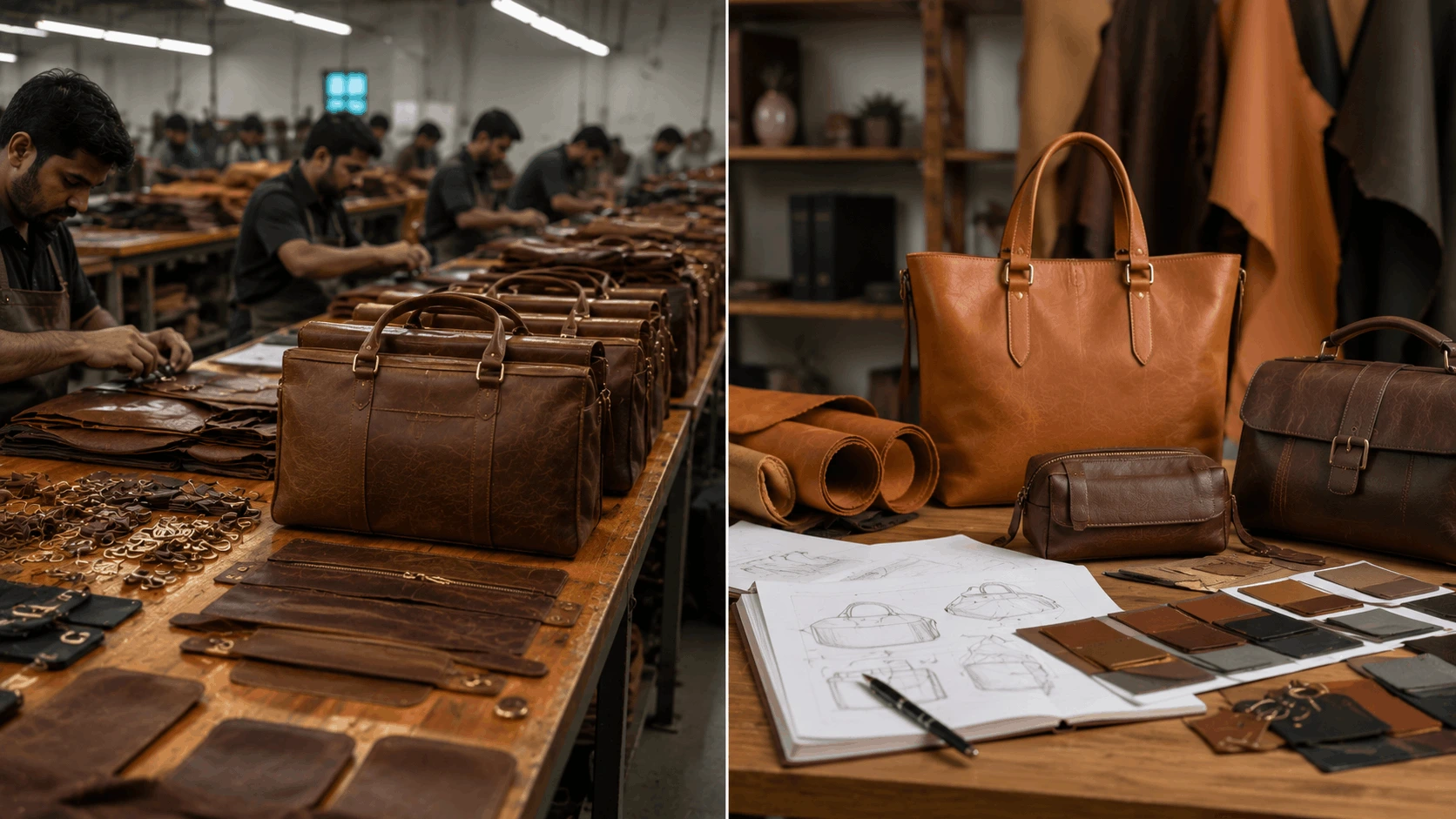 OEM vs Private Label Leather Manufacturing