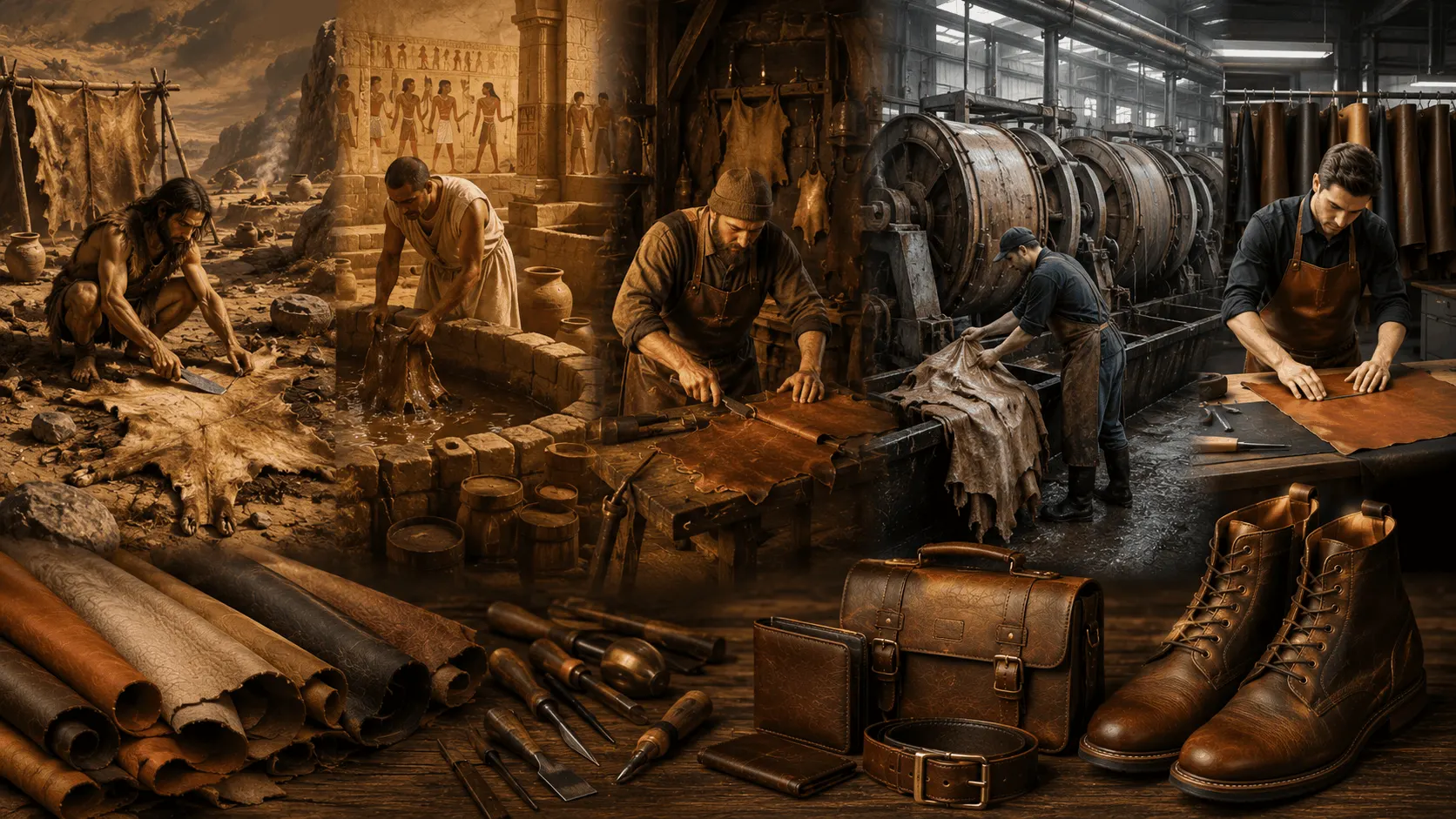 Evolution of Leather Manufacturing