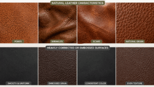 natural leather characteristics