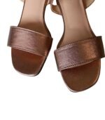 Sintra - Rosa Gold Leather Sandal - Image 4