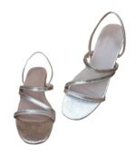Marbella (Flats) - Gold Leather Sandal - Image 3