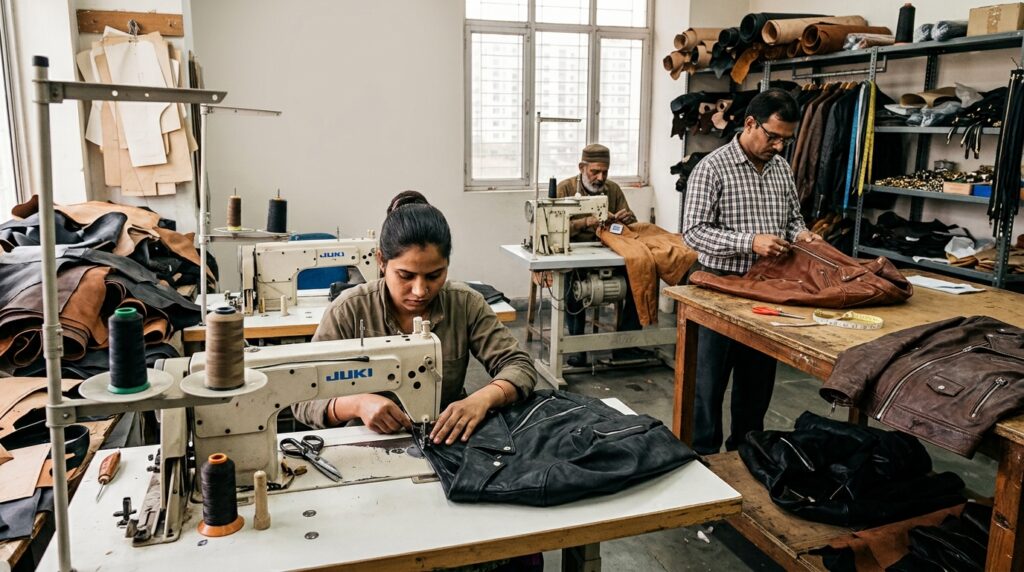 Process of making Private Label Leather Jackets