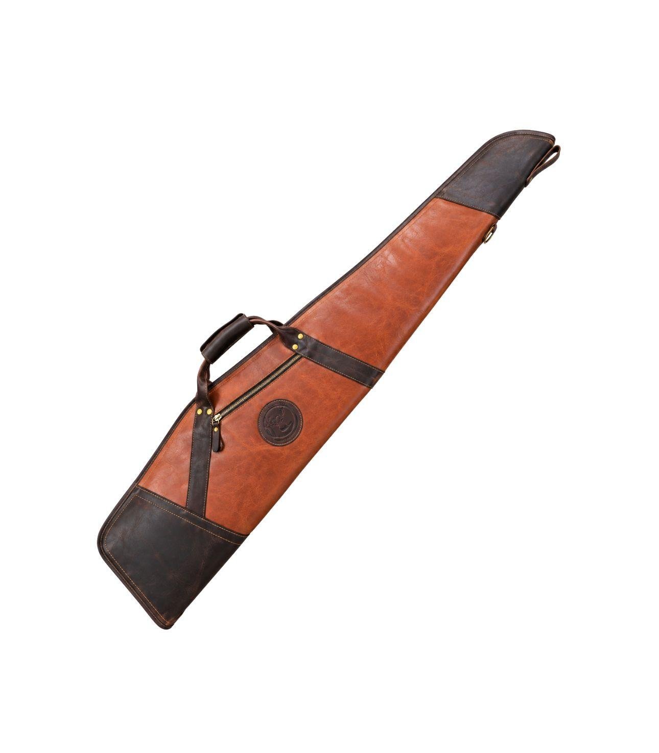 1-17 Waxed Canvas & Leather Rifle Case | Heavy-Duty Hunting Sleeve - Image 1