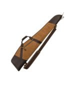 Waxed Canvas Leather Rifle Case – Padded Hunting Gun Sleeve