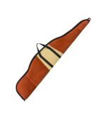 Suede Leather Rifle Case | Fleece-Lined Padded Hunting Sleeve - Image 6
