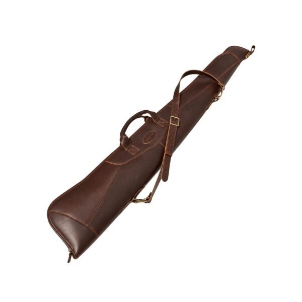 Leather Clay Shotgun Slip Case – Padded Sporting Sleeve