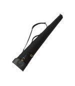 Black Leather Clay Shotgun Case – Padded Sporting Sleeve
