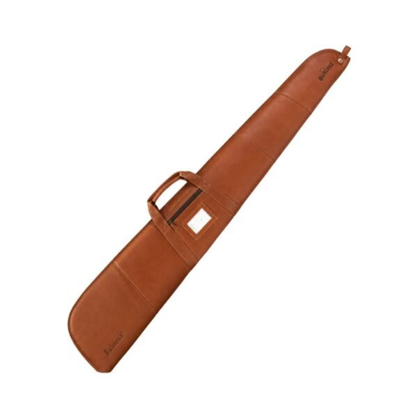 Leather Rifle & Shotgun Case with Exterior Zipper Pocket