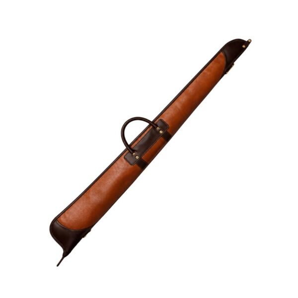 Leather Shotgun Case – Fleece-Lined Padded Design