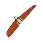 Suede Leather Shotgun Case – Premium Padded Hunting Sleeve