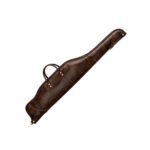 Handcrafted Waxed Leather Rifle Case | Heavy-Duty Hunting Sleeve