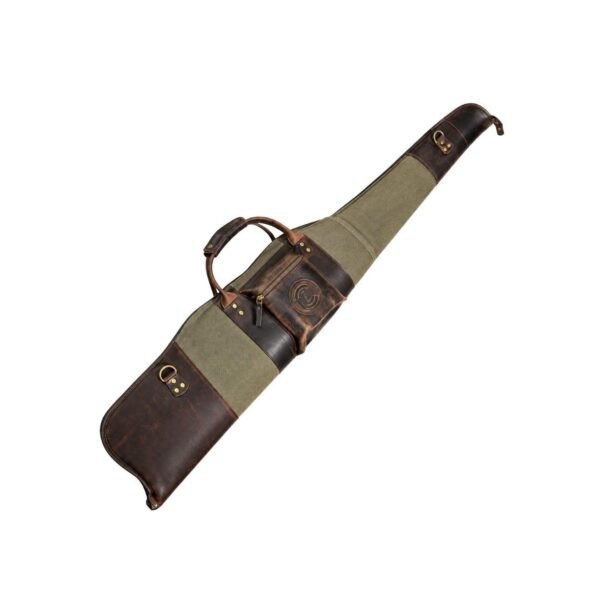 Safari Canvas & Leather Rifle Case | Heavy-Duty Hunting Sleeve