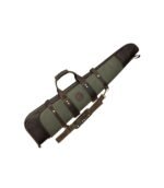 Canvas & Leather Scoped Takedown Rifle Case – Padded Hunting Sleeve