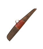 Saddle Leather Shotgun Case – Handcrafted Padded Hunting Sleeve