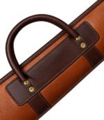 Leather Shotgun Case – Fleece-Lined Padded Design - Image 2