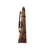 Vintage Distressed Leather Shotgun Slip Case – Padded Design - Image 2
