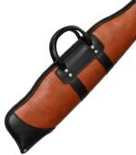 Bison Leather Rifle Case with Weatherproof Zippers - Image 2