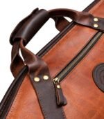 Waxed Canvas & Leather Rifle Case | Heavy-Duty Hunting Sleeve - Image 3