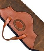 Premium Leather Scoped Rifle Case – Soft Padded Hunting Sleeve - Image 3