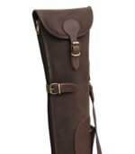 Waxed Leather Shotgun Case with Shoulder Strap - Image 3