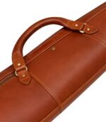 Handcrafted Leather Clay Shotgun Case – Padded Hunting Sleeve - Image 3
