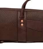 Leather Hunting Shotgun Case with YKK Brass Zipper - Image 3