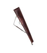 Handcrafted Leather Rifle Case with Dual Utility Pockets - Image 3