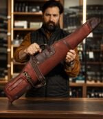 Two-Tone Leather Rifle Case | Reinforced Heavy-Duty Design - Image 4