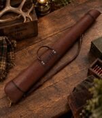 Leather Hunting Shotgun Case with YKK Brass Zipper - Image 4