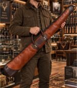 Bison Leather Shotgun Case – Weather Resistant Heavy-Duty Design - Image 4