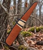Suede Leather Shotgun Case – Premium Padded Hunting Sleeve - Image 5