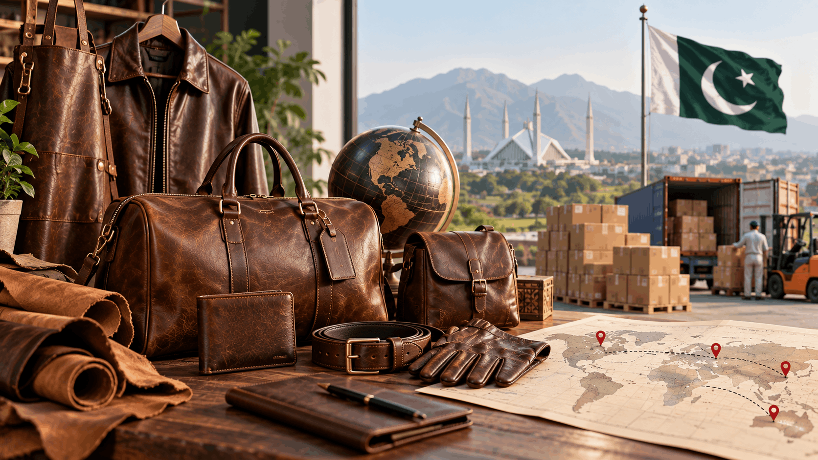 Import Leather Goods from Pakistan