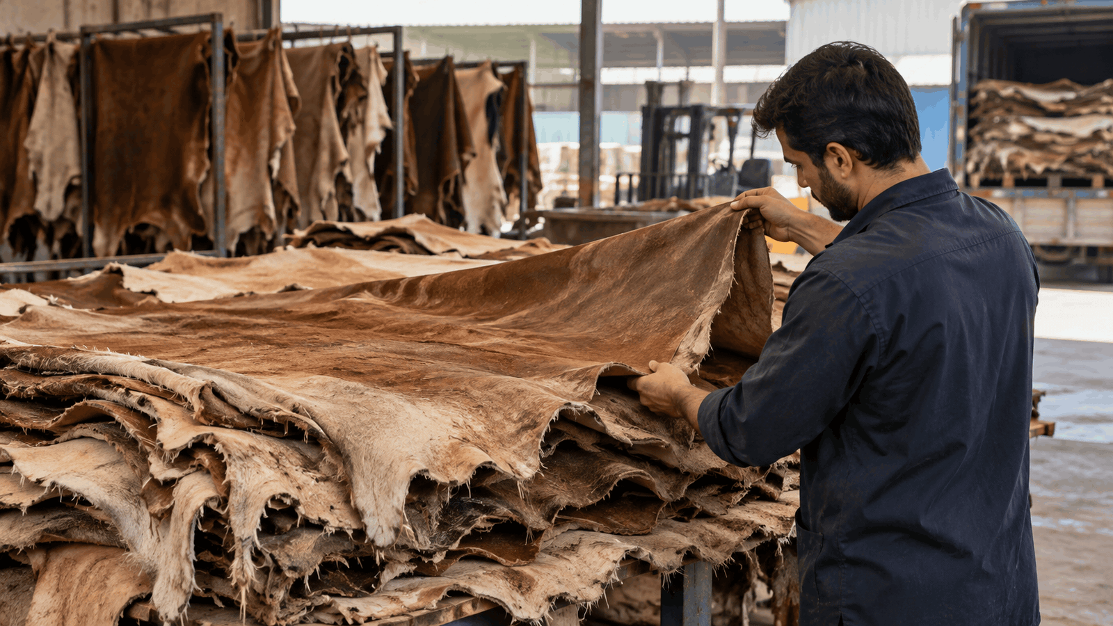 How Manufacturers Source Raw Leather Materials