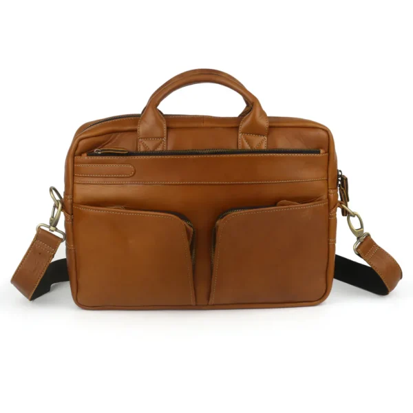 Premium Leather Laptop Bag