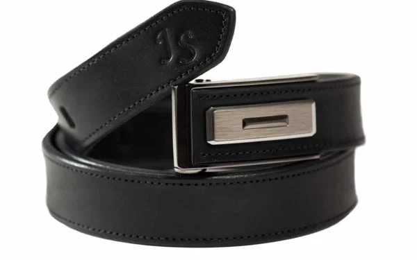 Men’s Black Leather Belt