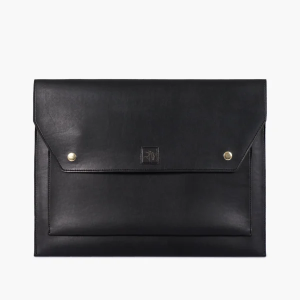 Black laptop sleeve 17"